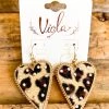 Suzie Leopard Heart Rhinestone Dangle Earnings What's New 1 Suzie Leopard Heart Rhinestone Dangle Earnings What's New