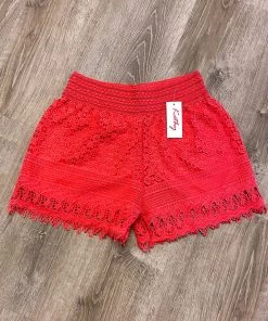 2N1 Apparel Sunshine For Days Shorts - Coral FINAL SALE