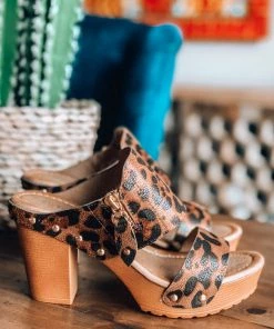 Lets See Style What's New Way To Your Heart Shoes - Leopard