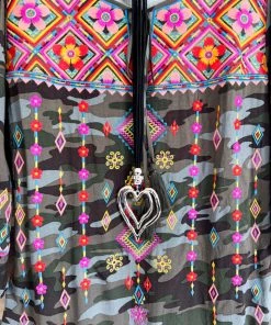 Andree Sticking Together Top - Camo What's New