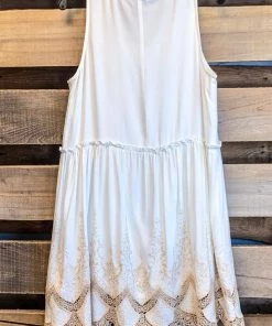 Andree By Unit What's New AHB EXCLUSIVE: Looking Into The Bright Side Dress - Ivory/Taupe