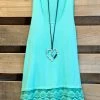 Emerald Extender: Slip On Tank/Tunic - Mint