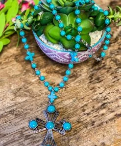 Angel Heart Boutique Love Like Mine Necklace - Turquoise What's New