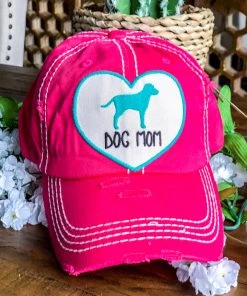 Suzie Dog Mom Hat - Pink