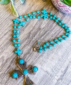 Angel Heart Boutique Love Like Mine Necklace - Turquoise What's New