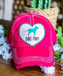Suzie Dog Mom Hat - Pink
