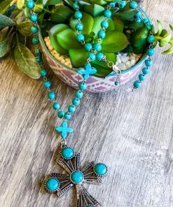 Angel Heart Boutique Love Like Mine Necklace - Turquoise What's New