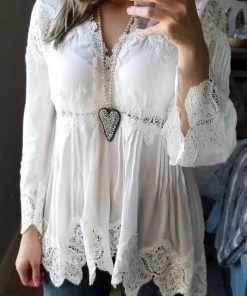 Angel Heart Boutique AHB EXCLUSIVE - The Most Beautiful Top - Ivory What's New