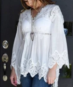 Angel Heart Boutique AHB EXCLUSIVE - The Most Beautiful Top - Ivory What's New