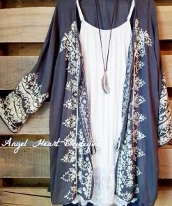 Asha AHB EXCLUSIVE - Aura Cardigan - Grey