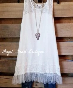 Sassybling AHB EXCLUSIVE: Definition Of Class Tunic Sleeveless - White What's New