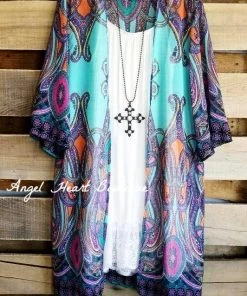 Sassy Look AHB EXCLUSIVE: Always Find A Way Cardigan - Aqua - SALE