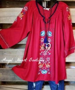 Asha AHB EXCLUSIVE: I Could Be The One Top - Red