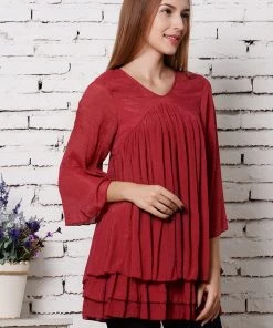 Sassybling AHB EXCLUSIVE - Only Thing That Matters Tunic - Crimson What's New